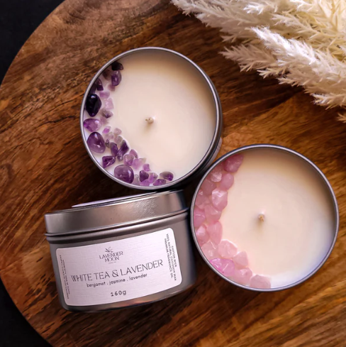 160-1 Lavender Moon Candles: More Than Just a Flame